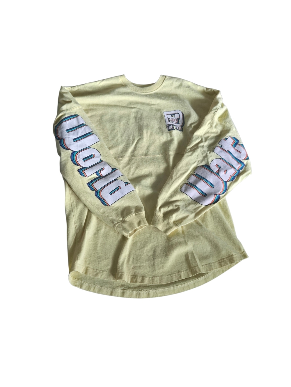 Walt Disney World Yellow Spirit Jersey